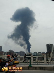 巴中一塑料厂突发大火 城区上空升起蘑菇云，安全红线令人警觉